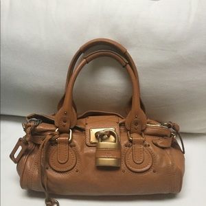 Chloe Paddington Satchel in Tan